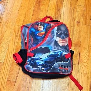 Superman VS Batman Backpack, VGUC